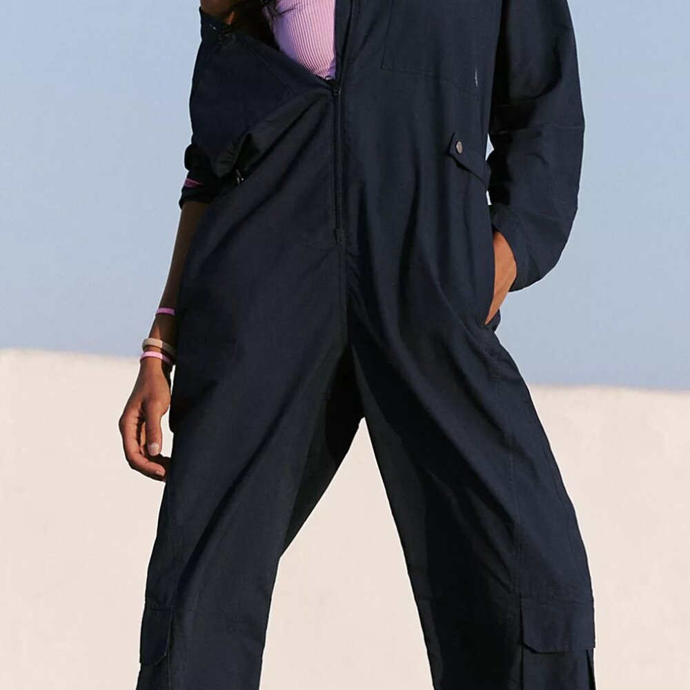 Women's Free People Movement Mesmerize Me Coveralls Style 86242674 XS NWT